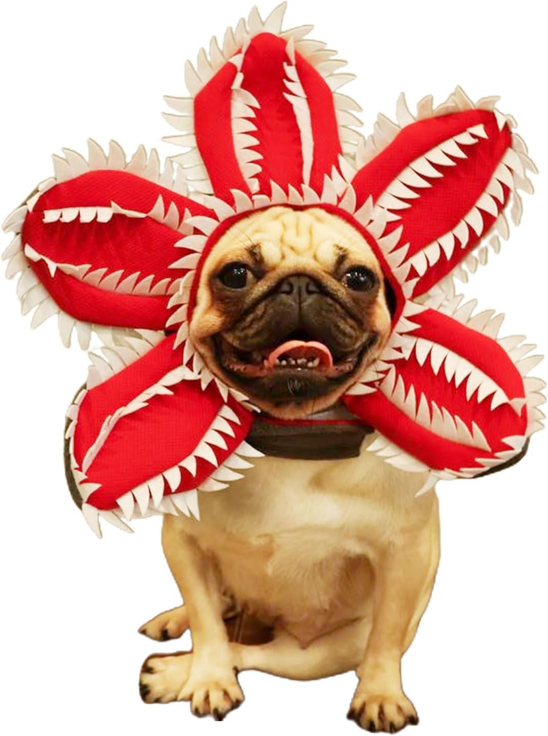 Dog Halloween Chomper Costume - Pet Holiday Demon Hat Scary